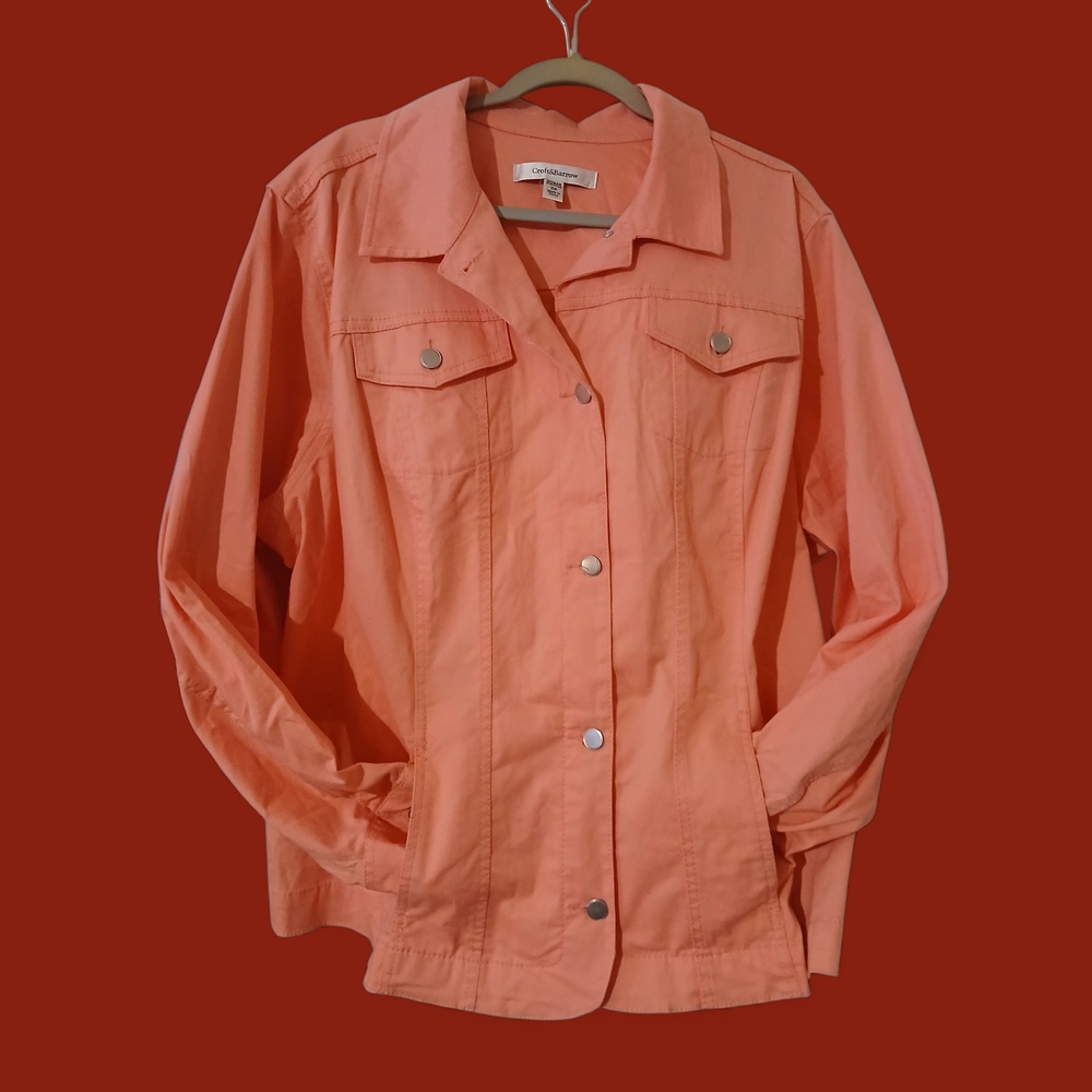 NWOT Women's Coral Jacket